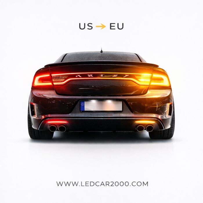LED Оранжев Мигач за Американски Автомобили | US - EU