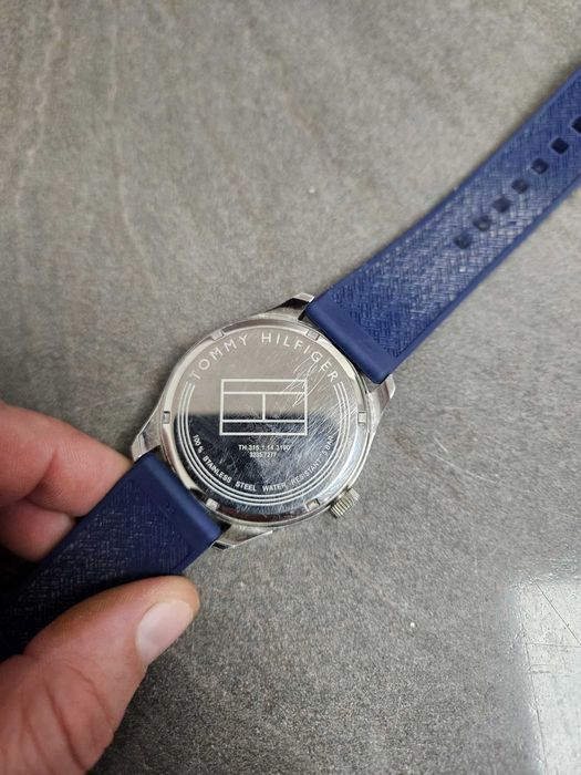 Ceas Hilfiger Automatic barbatesc curea silicon