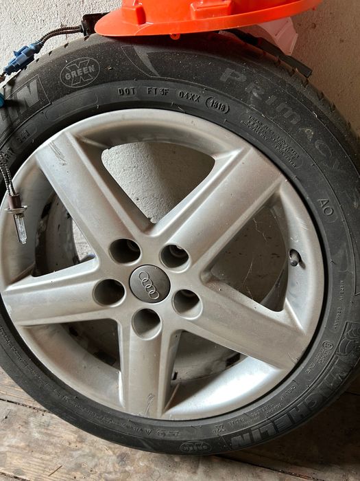 Летни джанти за Ауди , 17-ки- 4Броя заедно с гумата 215/55R17