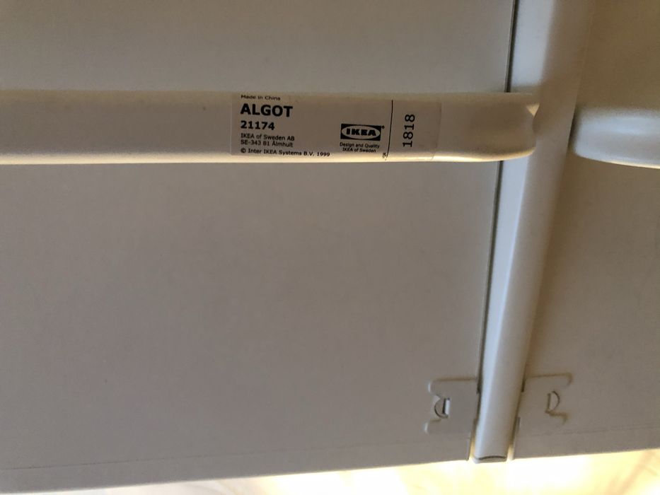 Навесная вешалка стелаж ИКЕА