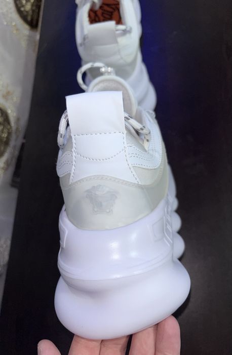 versace chain reaction white
