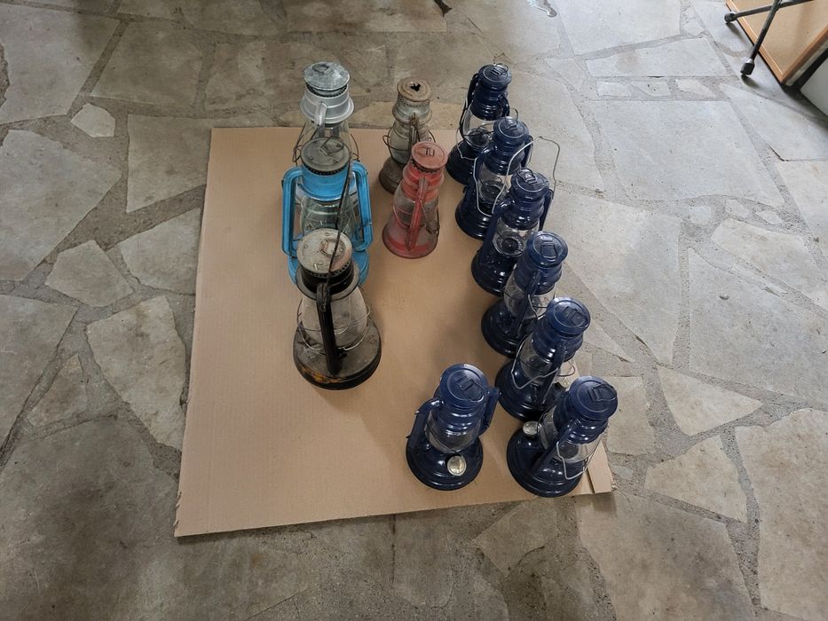 Продавам газени фенери малки и големи