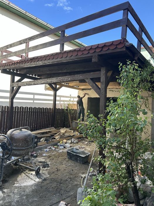 Executam Terase Garaje Foișoare Case la roșu