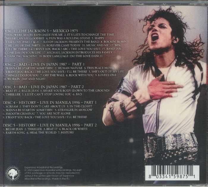 Michael JACKSON Collected Broadcasts 75-96 CD