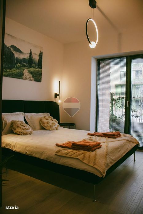 Apartament Modern cu Grădină Privată 45mp în The Lake Home Sibiu