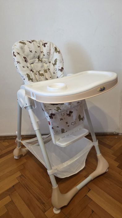 Scaun de masa Juju Eat & Joy, Bej