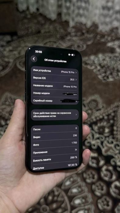 Iphone 15 pro sotiladi xolati ideal
