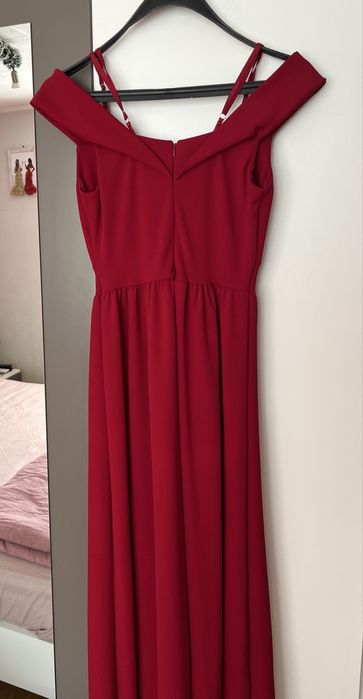 Официална рокля бордо