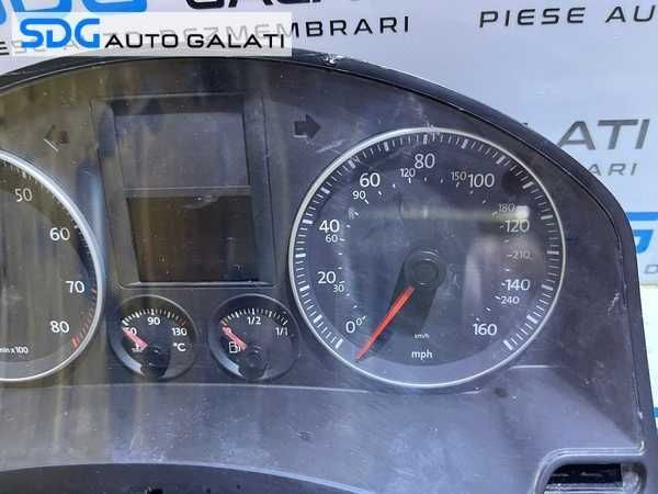 Kit Pornire ECU Calculator Motor Cip Cheie Ceas Bord Imobilizator VW Golf 5 1.6 BSE CCSA 2004 - 2008 Cod 06A906033GG 5WP40349 [L4441]