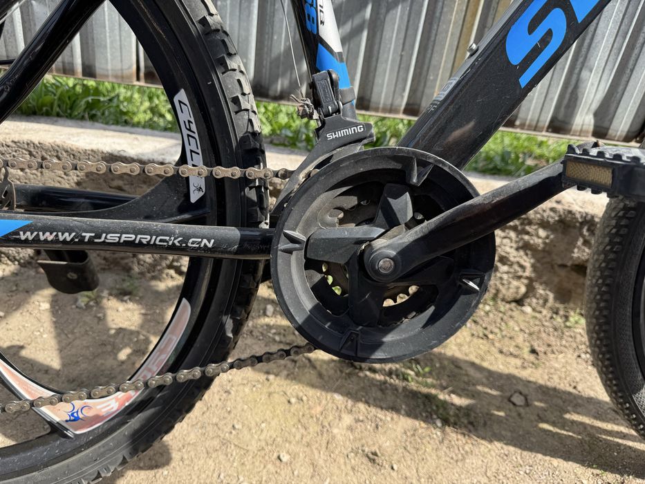 Велосипед с титановыми дисками