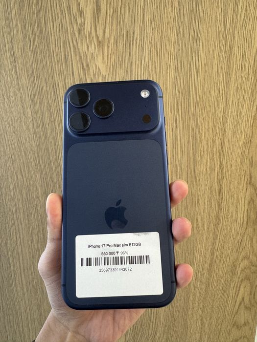 iPhone 17 Pro Max 512Gb 96% nano sim Магазин 26-31 Nova Store