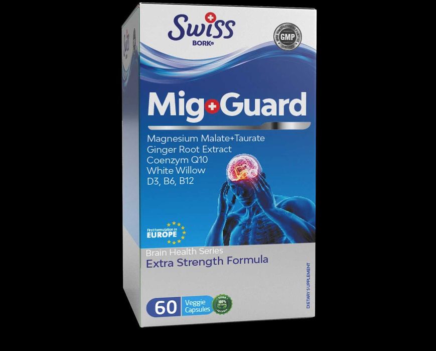 Swiss Bork Mig Guard 60 Capsules