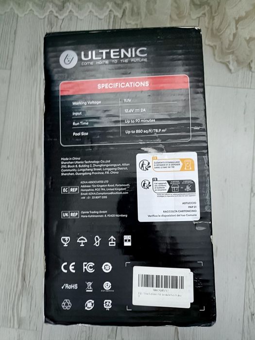 SIGILAT Robot Piscina aspirator piscina Ultenic Pooleco 10 automat