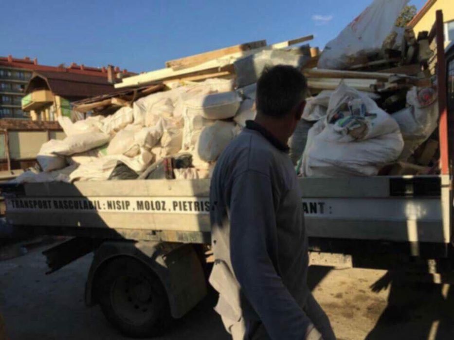 Transport moloz ieftin mobila deseu demolari