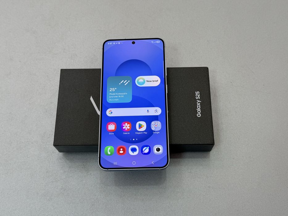 Samsung Galaxy S25, 256 gb, 12 gb ram, 5g, IcyBlue, dual sim