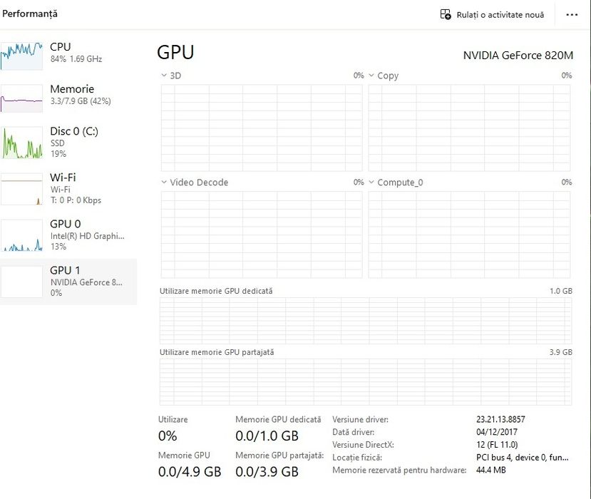 Vând Laptop asus X552L i3 placa video 820m