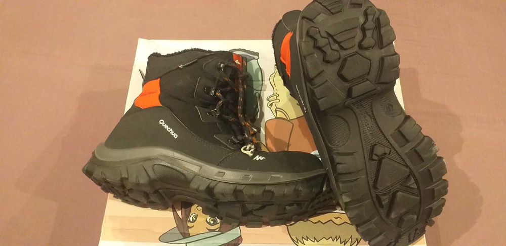 Детски черни обувки от кожа за момиче 35лв-размер 32