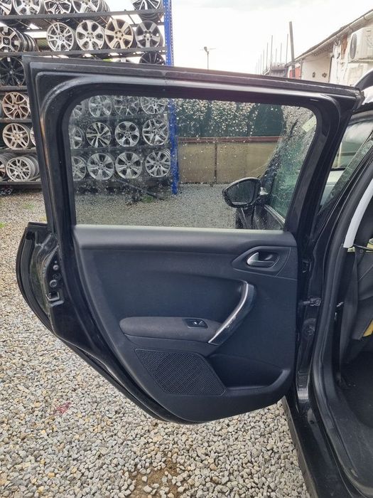 Usa Stanga Spate Peugeot 2008 Facelift 2016 - 2019 SUV 4 Usi Perla Nera Schwarz KTV (1299)