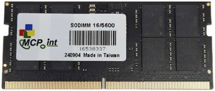 Оперативная память для ноутбука MCPoint SODIMM DDR5 5600 Мгц 16 Гб