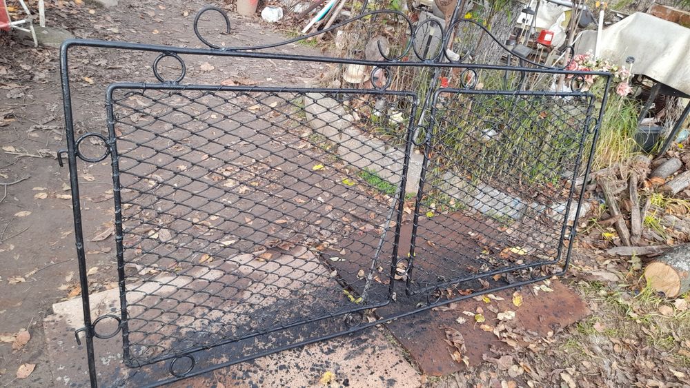 Gard metalic ptr cimitir grădină etc