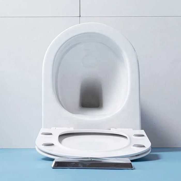 Конзолна тоалетна чиния - бяла