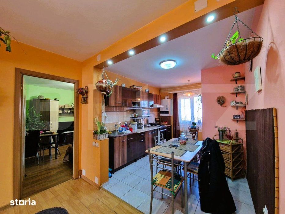 Apartament de vanzare, cu 3 camere, 64 mp, zona Intre Lacuri — fotografia 1