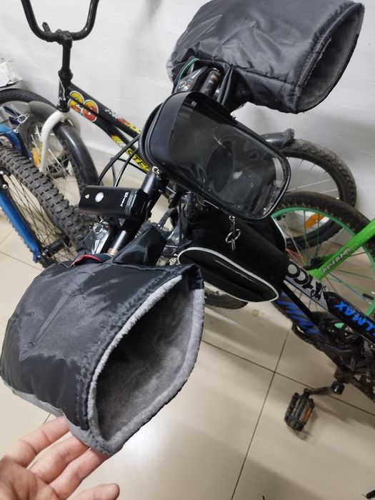 Варежки для велосипеда муфты нарукавник