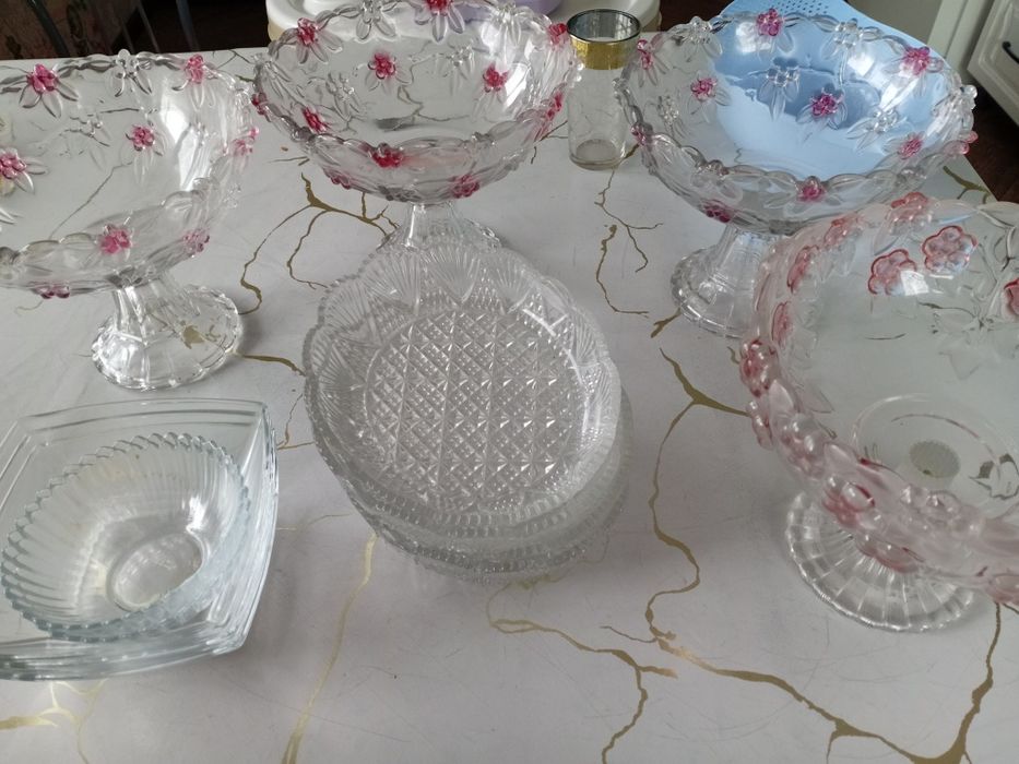 Продам посуду стеклянные