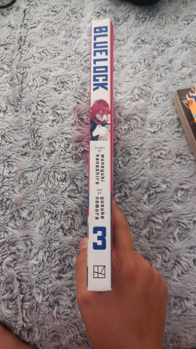 Manga Bluelock cartea 3 ; 4 în stare bună