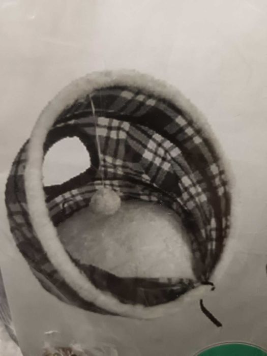 Нова Кошница за котки 3 в 1, сгъваема за игра и спане.