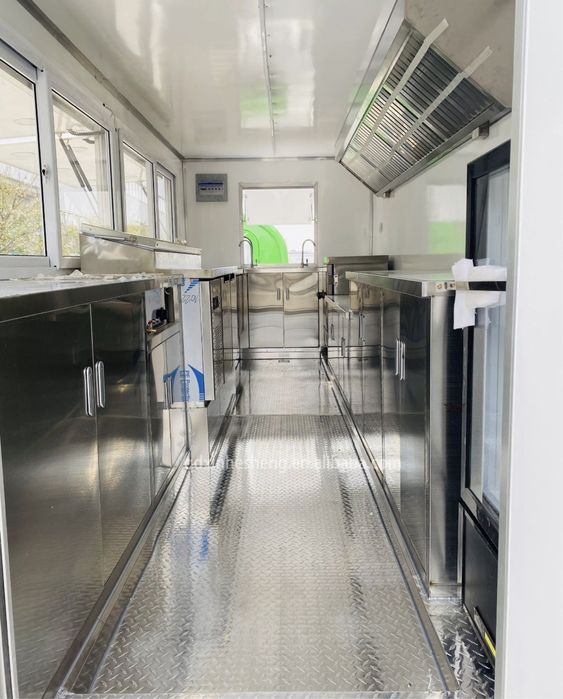 Rulota Comerciala Street Food Truck, Rulota Street Food Trailer Mobil