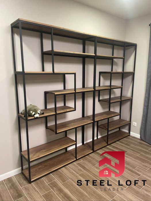 Лофт мебель полки, стеллажи , Polka, stelaj