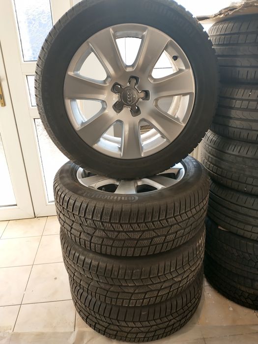 Jante AUDI A8 4H model  2010-2018 Cauciucuri  235 55 R18 M+S