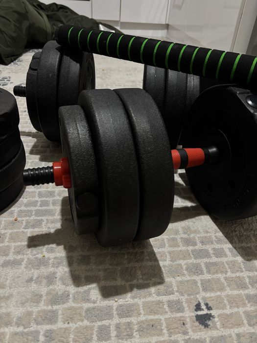 Гантель и штанга трансформер