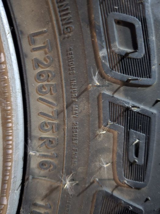 Диски с резиной, грязевая