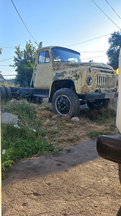 Продам газ 53 кабина рама целая