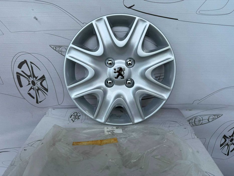 Capac Roată Gri Argintiu Peugeot 207 5416 R6 9685633680 2008 / [2006-2013] / (4B2)