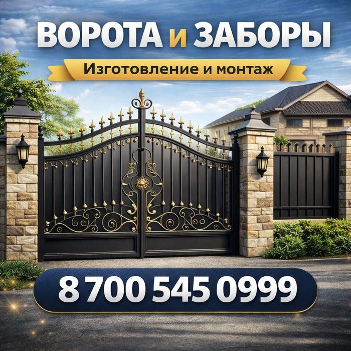 Сварочные работы Навес  Ворота