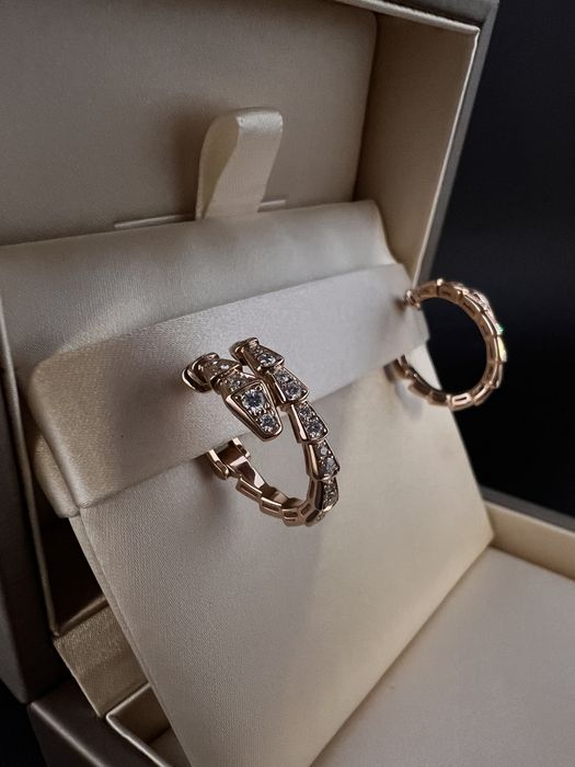 Серьги Bvlgari Serpenti Viper