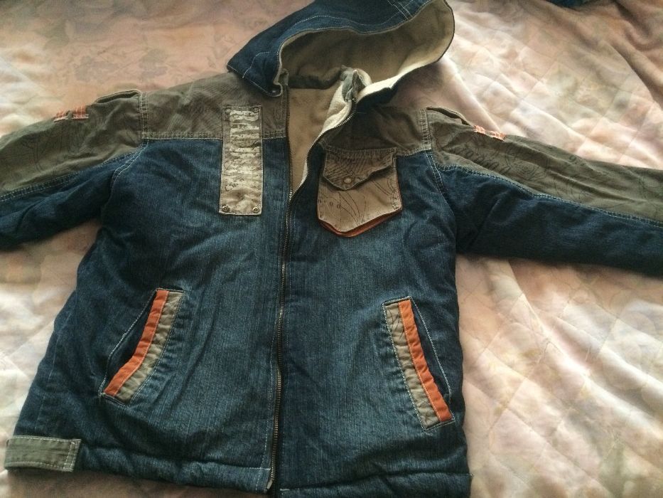 Топла зимна шуба/ яке 146 см