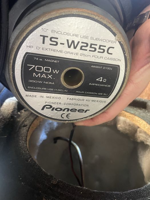 Бас Каса Усилвател Pioneer 10inch