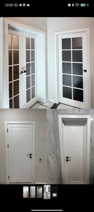 Установка межкомнатных дверей