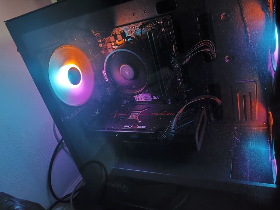 Calculator gaming ryzen 5 5500 rx 7600 16 ddr4 1 tb ssd