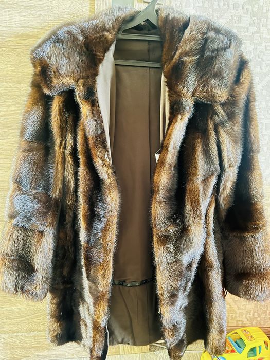 Шуба норковая б/у