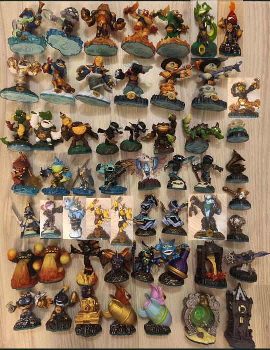Skylanders la bucata,lot sau schimb aprox 200 figurine, portale,jocuri