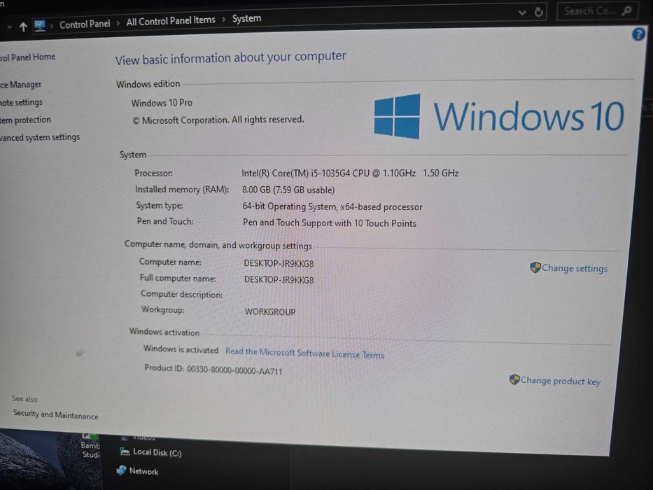 Tableta Microsoft Surface 7 Pro