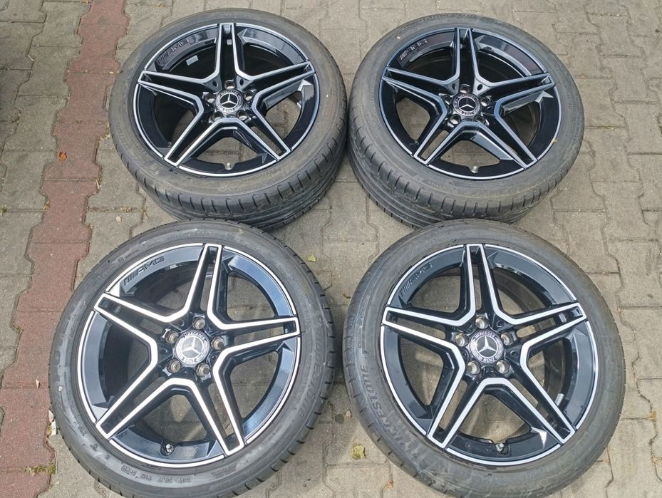 Jante originale Mercedes AMG C class W 205, 18''cu anv. Vara dot 2021