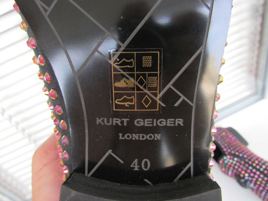 Мъжки обувки с камъни Kurt Geiger