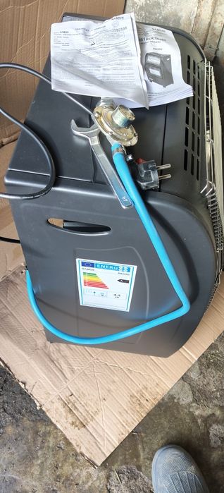 Soba încălzire mixtă gaz și electrica