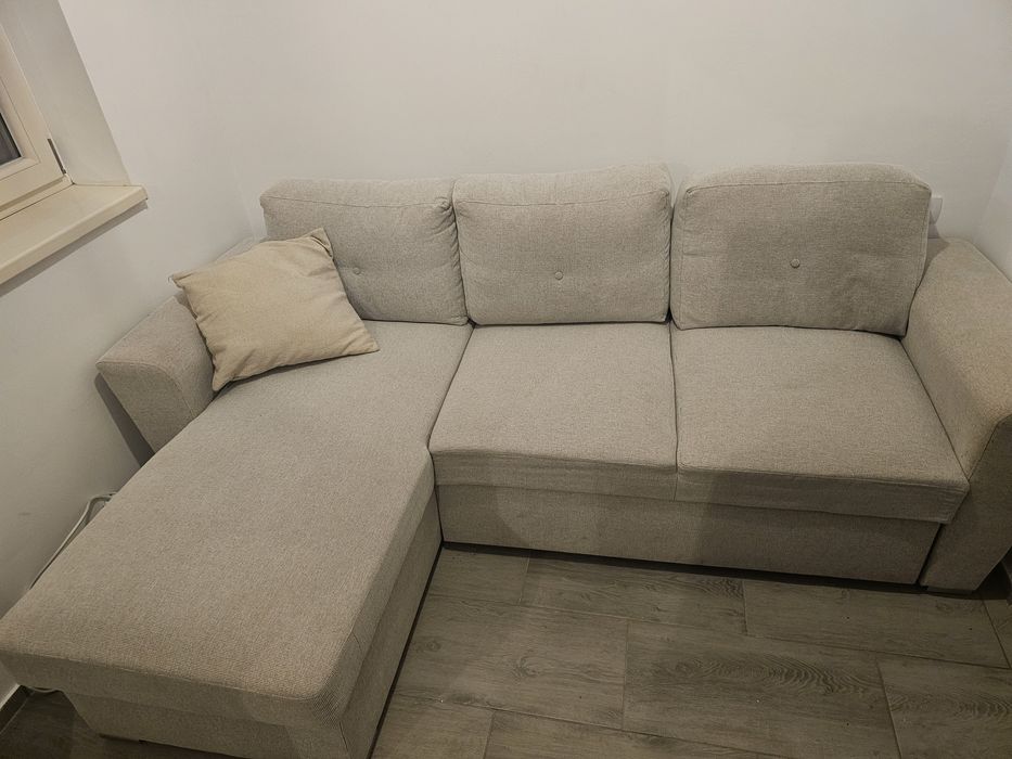 Canapea Jysk Vejlby alb deschis